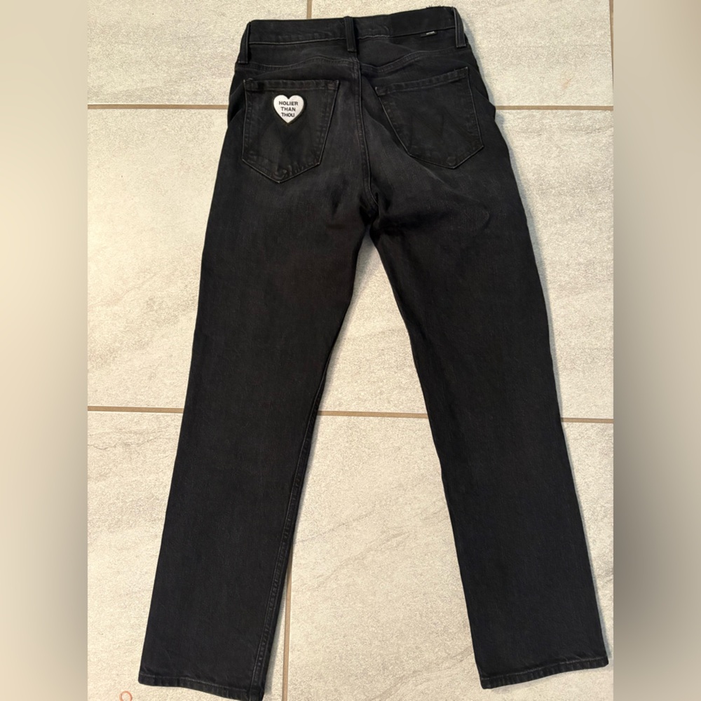 MOTHER Black Women’s straight leg denim Jeans size 25